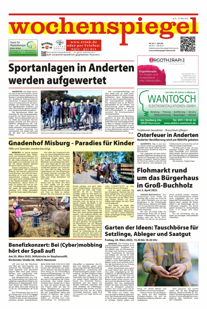 Wochenspiegel St Wendelnull