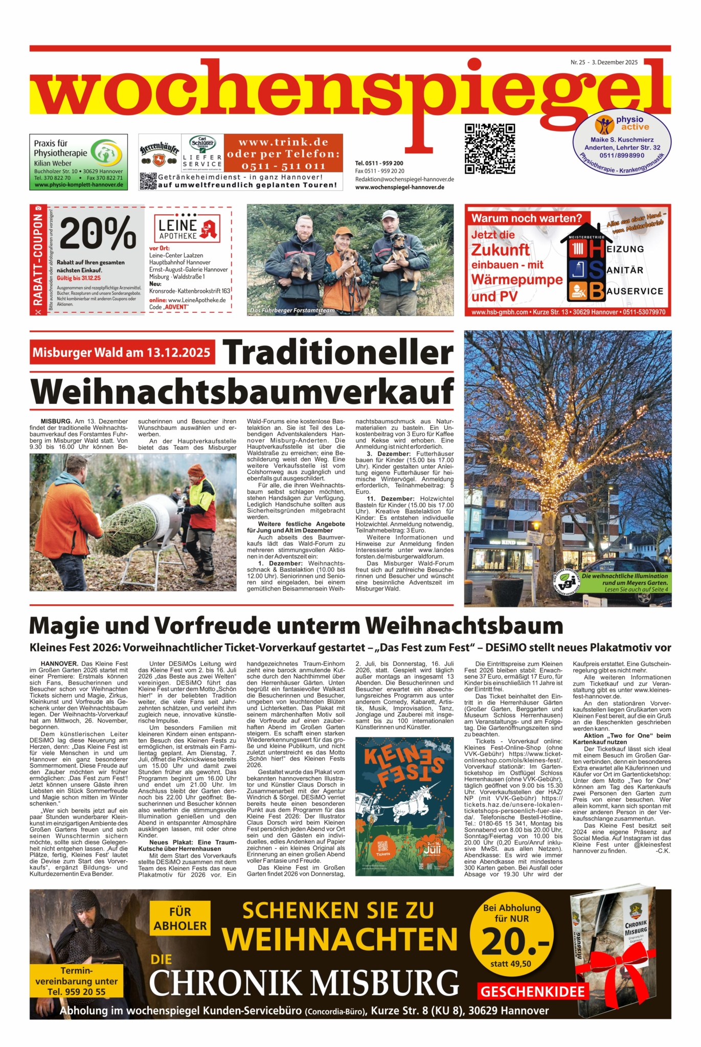 Wochenspiegel St Wendelnull